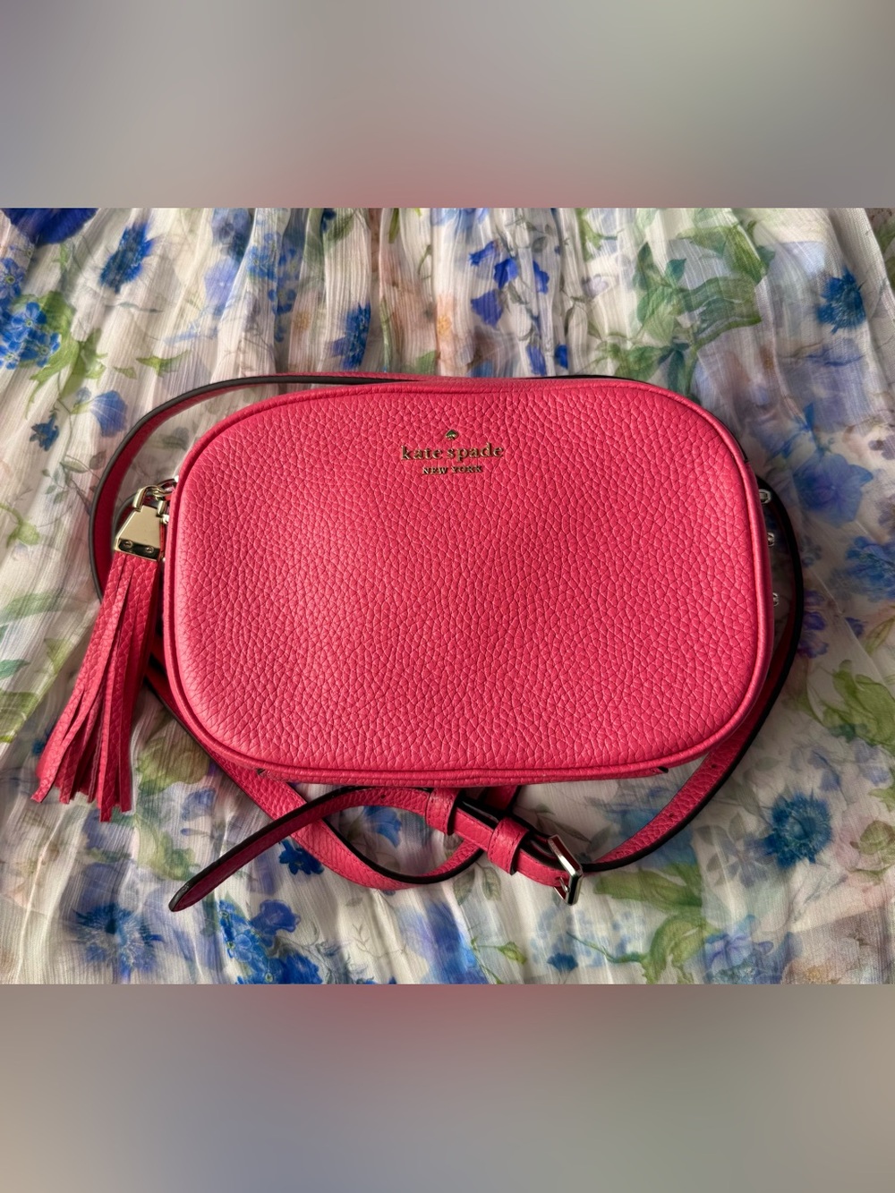 Kate Spade Astrid Medium Pebbled Leather Camera Bag